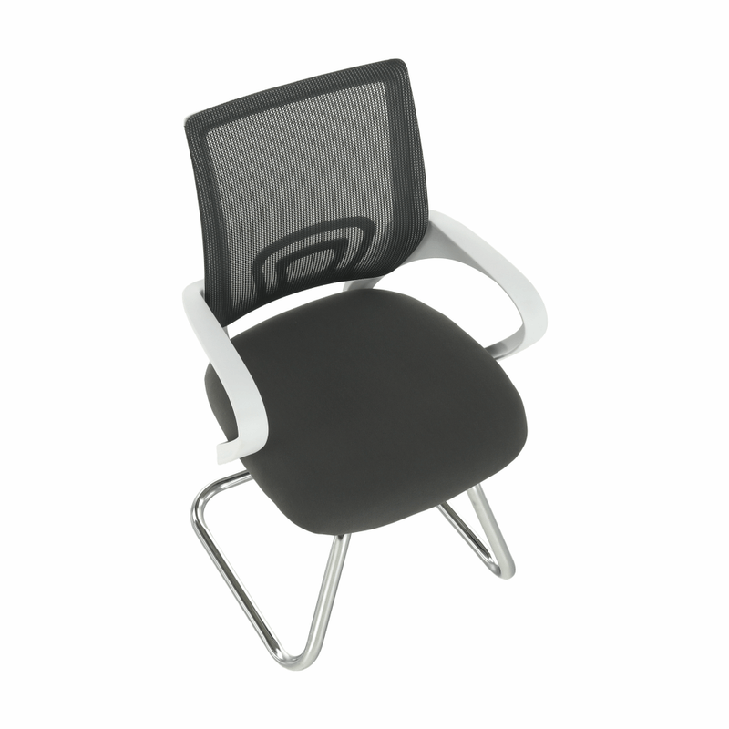 Casa si Gradina - Mobilier - Scaune si fotolii - Scaune - Scaun de sedinta, gri/alb SANAZ TYP 3 - Infinity.ro