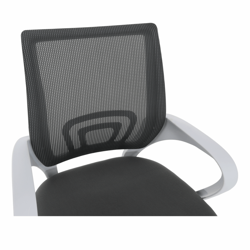 Casa si Gradina - Mobilier - Scaune si fotolii - Fotolii - Fotoliu de birou, gri/alb, SANAZ TYP 2 - Infinity.ro