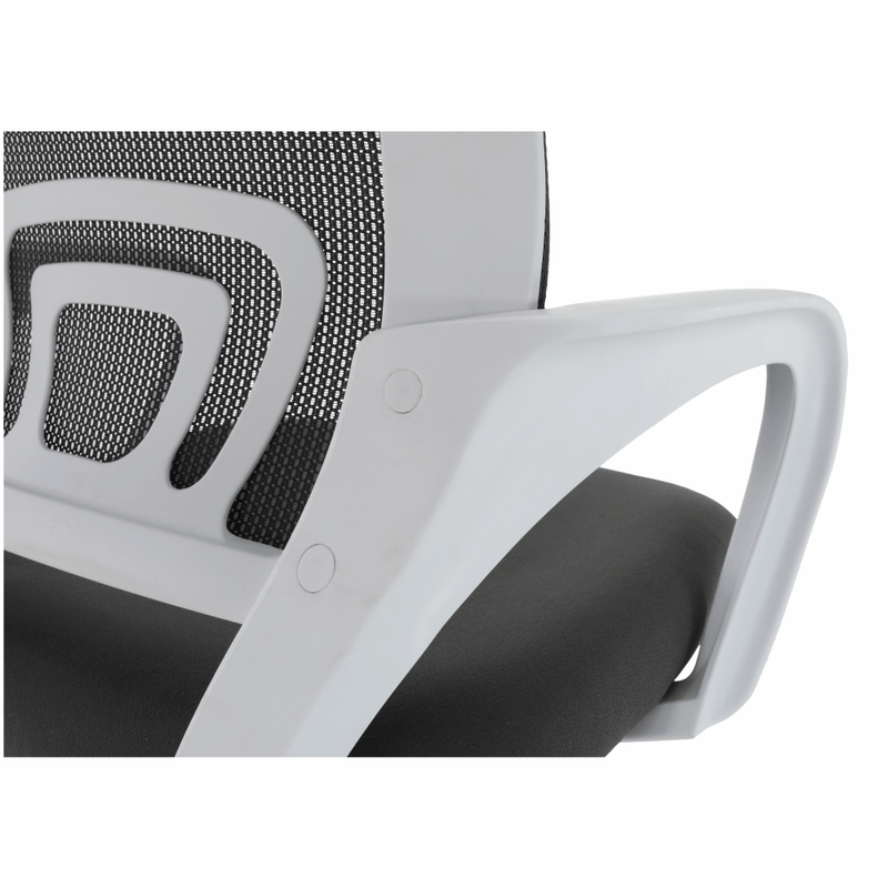 Casa si Gradina - Mobilier - Scaune si fotolii - Fotolii - Fotoliu de birou, gri/alb, SANAZ TYP 2 - Infinity.ro