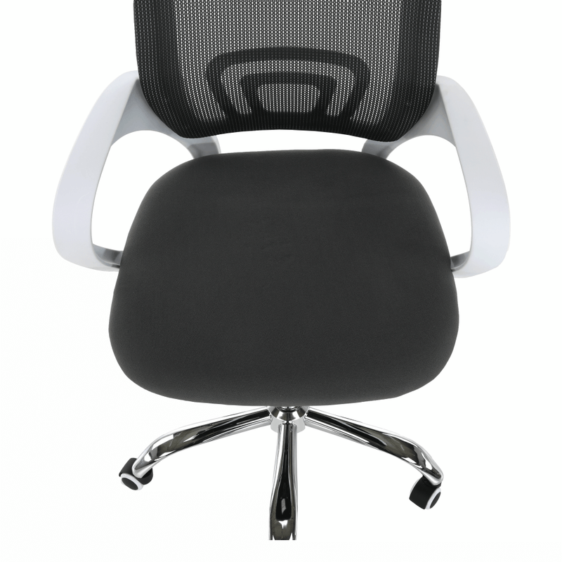 Casa si Gradina - Mobilier - Scaune si fotolii - Fotolii - Fotoliu de birou, gri/alb, SANAZ TYP 2 - Infinity.ro