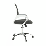 Casa si Gradina - Mobilier - Scaune si fotolii - Fotolii - Fotoliu de birou, gri/alb, SANAZ TYP 2 - Infinity.ro