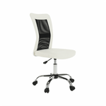 Casa si Gradina - Mobilier - Scaune si fotolii - Fotolii - Fotoliu de birou, negru/alb, IDOR NEW - Infinity.ro