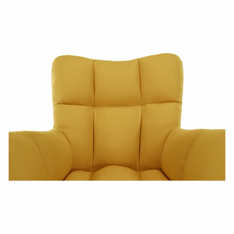 Casa si Gradina - Mobilier - Scaune si fotolii - Scaune - Scaun de design rotativ, galben/negru, KOMODO - Infinity.ro