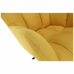 Casa si Gradina - Mobilier - Scaune si fotolii - Scaune - Scaun de design rotativ, galben/negru, KOMODO - Infinity.ro