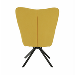 Casa si Gradina - Mobilier - Scaune si fotolii - Scaune - Scaun de design rotativ, galben/negru, KOMODO - Infinity.ro