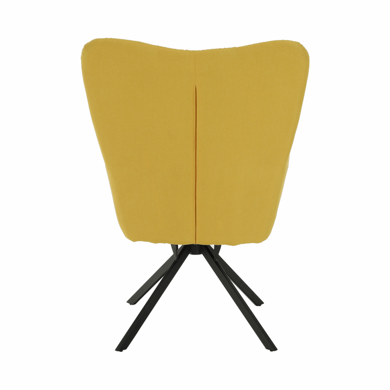 Casa si Gradina - Mobilier - Scaune si fotolii - Scaune - Scaun de design rotativ, galben/negru, KOMODO - Infinity.ro