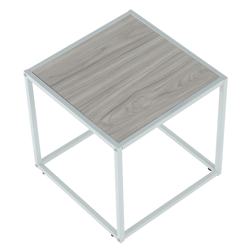 Casa si Gradina - Mobilier - Mese si birouri - Masute de cafea - Masuta portabila, stejar/alb, JAKIM TYP 2 NEW - Infinity.ro