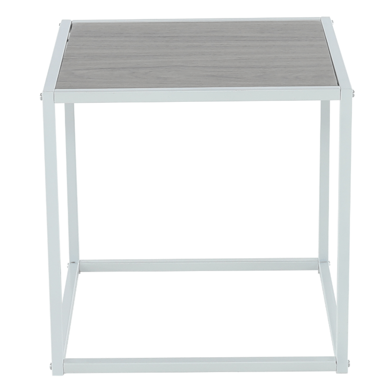 Casa si Gradina - Mobilier - Mese si birouri - Masute de cafea - Masuta portabila, stejar/alb, JAKIM TYP 2 NEW - Infinity.ro