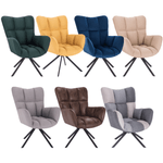 Casa si Gradina - Mobilier - Scaune si fotolii - Scaune - Scaun de design rotativ, galben/negru, KOMODO - Infinity.ro