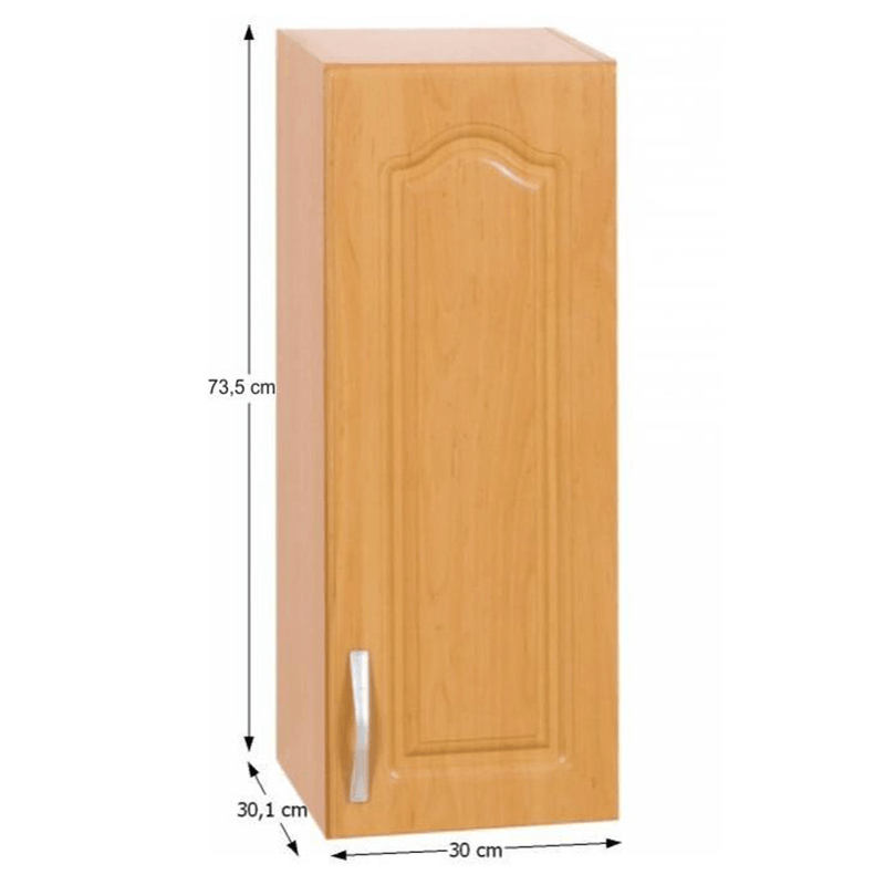 Casa si Gradina - Mobilier - Dulapuri si sifoniere - Dulapuri - Dulap bucatarie de sus, arin, de dreapta, LORA MDF NEW KLASIK W30/736 - Infinity.ro