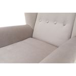 Casa si Gradina - Mobilier - Scaune si fotolii - Fotolii - Fotoliu, crem/negru, RODEZA - Infinity.ro