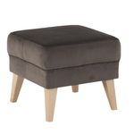 Casa si Gradina - Mobilier - Scaune si fotolii - Tabureti - Taburet,  RODEZA, gri-maro-taupe/fag - Infinity.ro