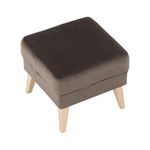 Casa si Gradina - Mobilier - Scaune si fotolii - Tabureti - Taburet,  RODEZA, gri-maro-taupe/fag - Infinity.ro