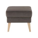 Casa si Gradina - Mobilier - Scaune si fotolii - Tabureti - Taburet,  RODEZA, gri-maro-taupe/fag - Infinity.ro