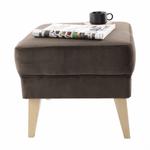 Casa si Gradina - Mobilier - Scaune si fotolii - Tabureti - Taburet,  RODEZA, gri-maro-taupe/fag - Infinity.ro