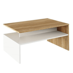 Casa si Gradina - Mobilier - Mese si birouri - Masute de cafea - Masuta de cafea, stejar sonoma/alb, DAMOLI - Infinity.ro