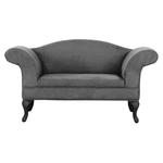 Casa si Gradina - Mobilier - Canapele si coltare - Canapele - Canapea, gri/negru, FABRICIO - Infinity.ro