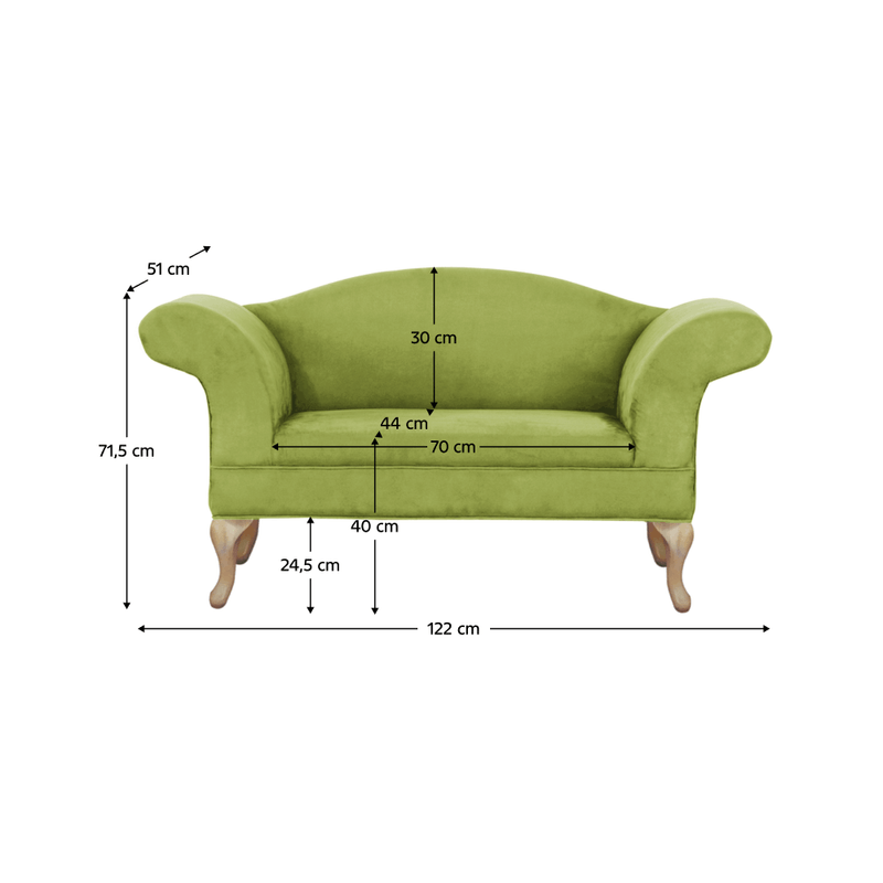 Casa si Gradina - Mobilier - Canapele si coltare - Canapele - Coltar, verde/stejar, FABRICIO - Infinity.ro