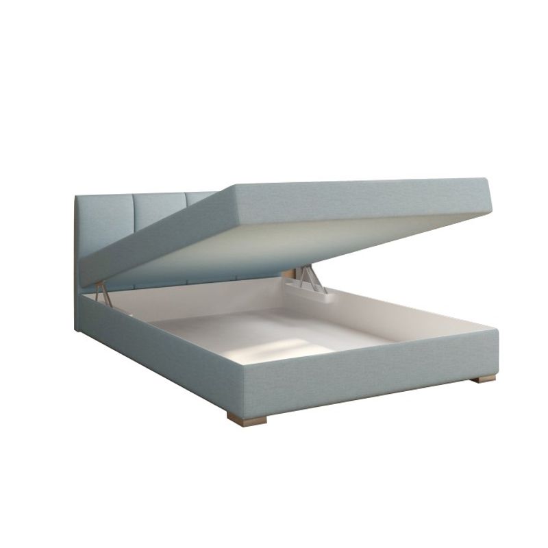 Casa si Gradina - Mobilier - Paturi si accesorii - Paturi - Pat boxspring 140x200, menta, RIANA KOMFORT - Infinity.ro