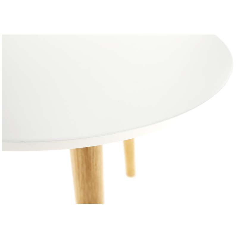 Casa si Gradina - Mobilier - Mese si birouri - Masute de cafea - Masuta auxiliara, alb/natural, PAMINO - Infinity.ro