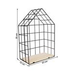 Casa si Gradina - Mobilier - Biblioteci si rafturi - Rafturi - Set de 3 rafturi, natural/negru, AZURI - Infinity.ro