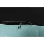 Casa si Gradina - Mobilier - Scaune si fotolii - Scaune - Scaun cu suport pt. picioare, mentol / natural, ZANDER - Infinity.ro