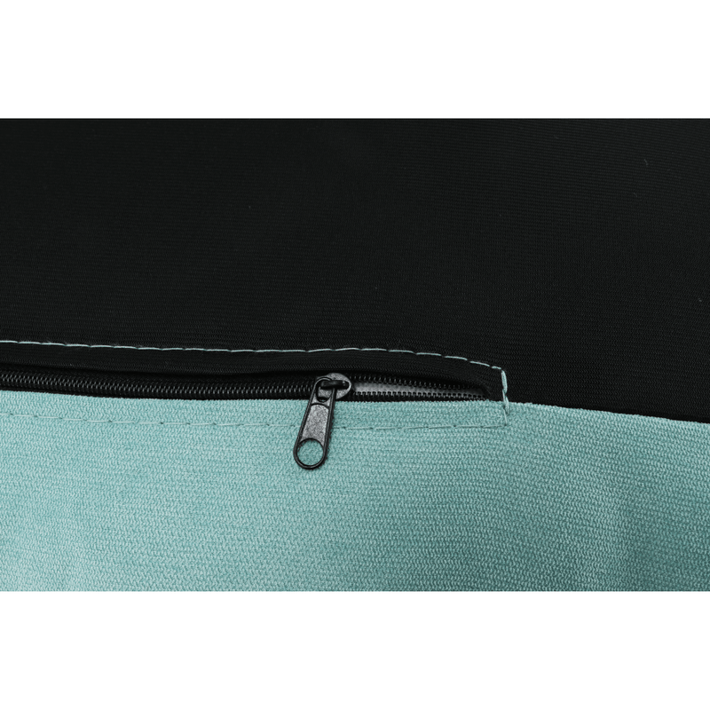 Casa si Gradina - Mobilier - Scaune si fotolii - Scaune - Scaun cu suport pt. picioare, mentol / natural, ZANDER - Infinity.ro