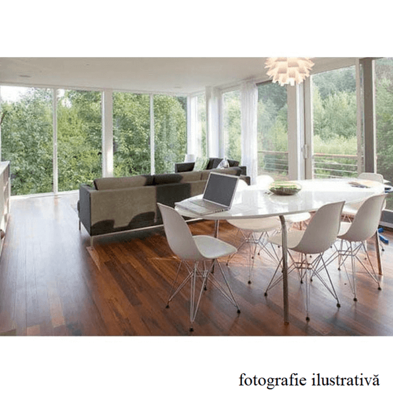 Casa si Gradina - Mobilier - Scaune si fotolii - Scaune - Scaun, alb/crom, METAL 2 NEW - Infinity.ro