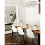 Casa si Gradina - Mobilier - Scaune si fotolii - Scaune - Scaun, alb/crom, METAL 2 NEW - Infinity.ro