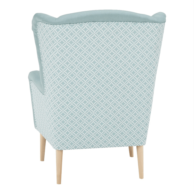 Casa si Gradina - Mobilier - Scaune si fotolii - Scaune - Scaun de design, tesatura mentol/model, BELEK - Infinity.ro