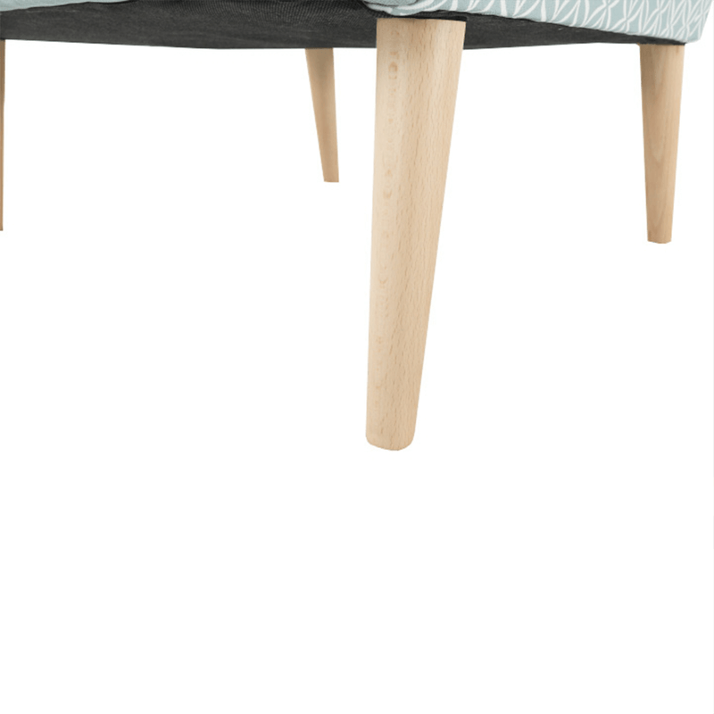 Casa si Gradina - Mobilier - Scaune si fotolii - Scaune - Scaun de design, tesatura mentol/model, BELEK - Infinity.ro