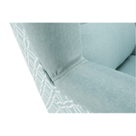 Casa si Gradina - Mobilier - Scaune si fotolii - Scaune - Scaun de design, tesatura mentol/model, BELEK - Infinity.ro