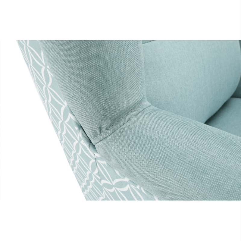 Casa si Gradina - Mobilier - Scaune si fotolii - Scaune - Scaun de design, tesatura mentol/model, BELEK - Infinity.ro