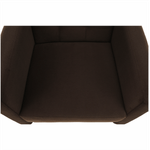Casa si Gradina - Mobilier - Scaune si fotolii - Fotolii - Fotoliu tapitat, material ciocolatiu, AMEDIA - Infinity.ro