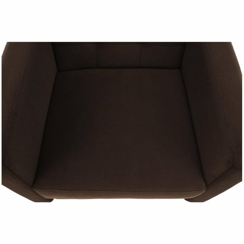 Casa si Gradina - Mobilier - Scaune si fotolii - Fotolii - Fotoliu tapitat, material ciocolatiu, AMEDIA - Infinity.ro