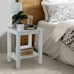 Casa si Gradina - Mobilier - Comode si corpuri - Noptiere - Noptiera, masiv/alba, FOSIL - Infinity.ro