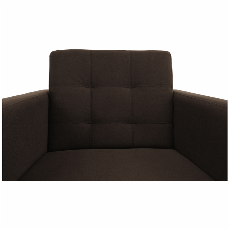 Casa si Gradina - Mobilier - Scaune si fotolii - Fotolii - Fotoliu tapitat, material ciocolatiu, AMEDIA - Infinity.ro