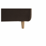 Casa si Gradina - Mobilier - Scaune si fotolii - Fotolii - Fotoliu tapitat, material ciocolatiu, AMEDIA - Infinity.ro
