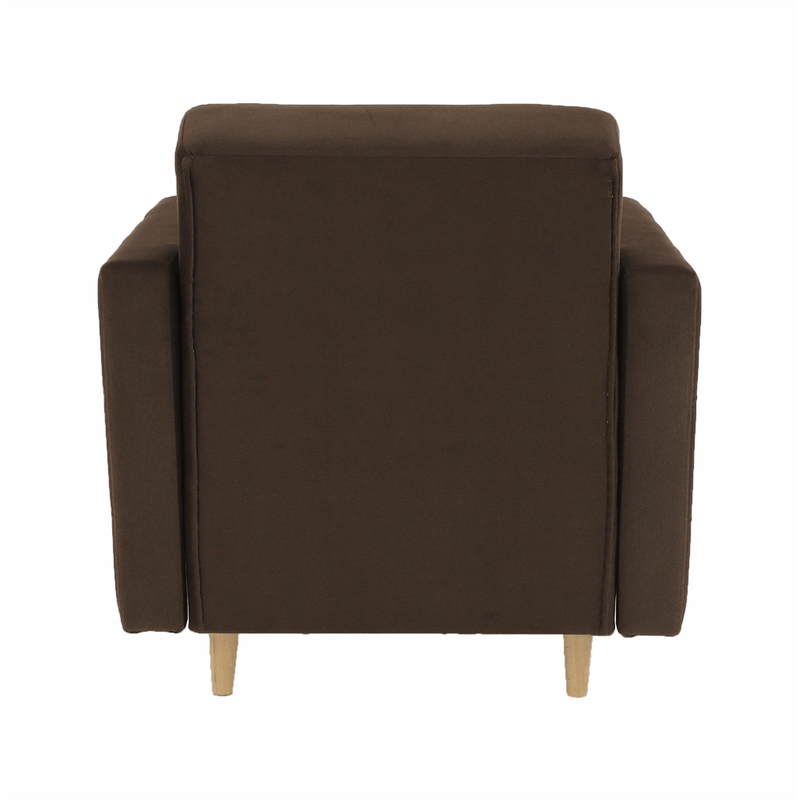 Casa si Gradina - Mobilier - Scaune si fotolii - Fotolii - Fotoliu tapitat, material ciocolatiu, AMEDIA - Infinity.ro