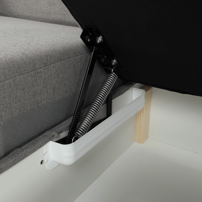 Casa si Gradina - Mobilier - Canapele si coltare - Coltare - Coltar in forma de U, material gri, dreapta, BORN U - Infinity.ro