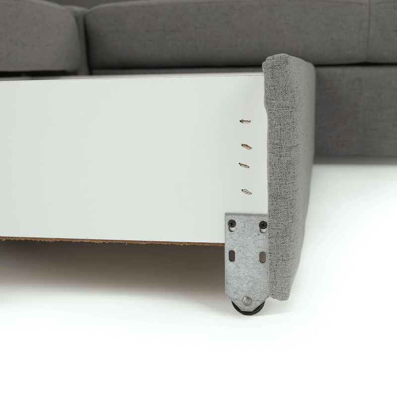 Casa si Gradina - Mobilier - Canapele si coltare - Coltare - Coltar in forma de U, material gri, dreapta, BORN U - Infinity.ro