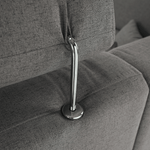 Casa si Gradina - Mobilier - Canapele si coltare - Coltare - Coltar in forma de U, material gri, dreapta, BORN U - Infinity.ro