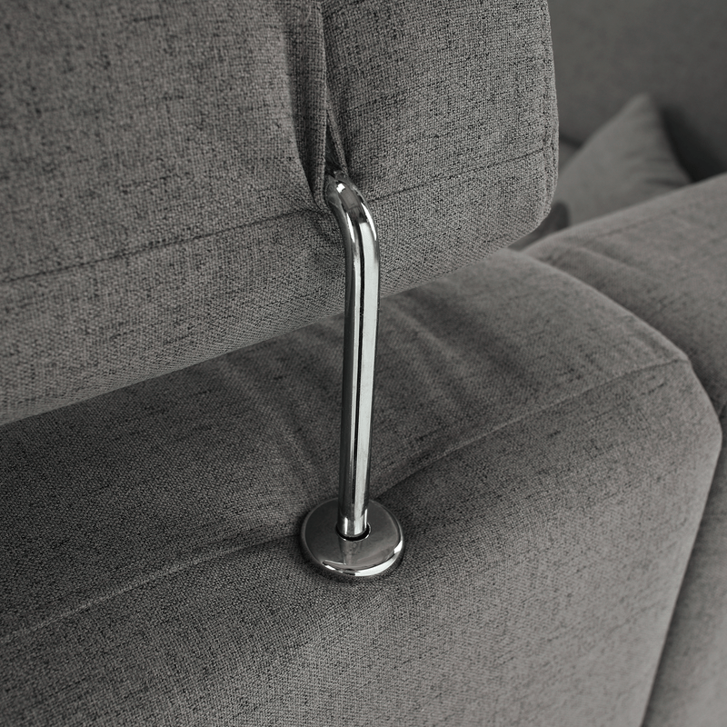 Casa si Gradina - Mobilier - Canapele si coltare - Coltare - Coltar in forma de U, material gri, dreapta, BORN U - Infinity.ro