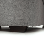 Casa si Gradina - Mobilier - Canapele si coltare - Coltare - Coltar in forma de U, material gri, stanga, BORN U - Infinity.ro