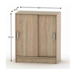 Casa si Gradina - Mobilier - Comode si corpuri - Comode - Comoda cu usi glisante, stejar sonoma, BETTY 4 BE04-009-00 - Infinity.ro