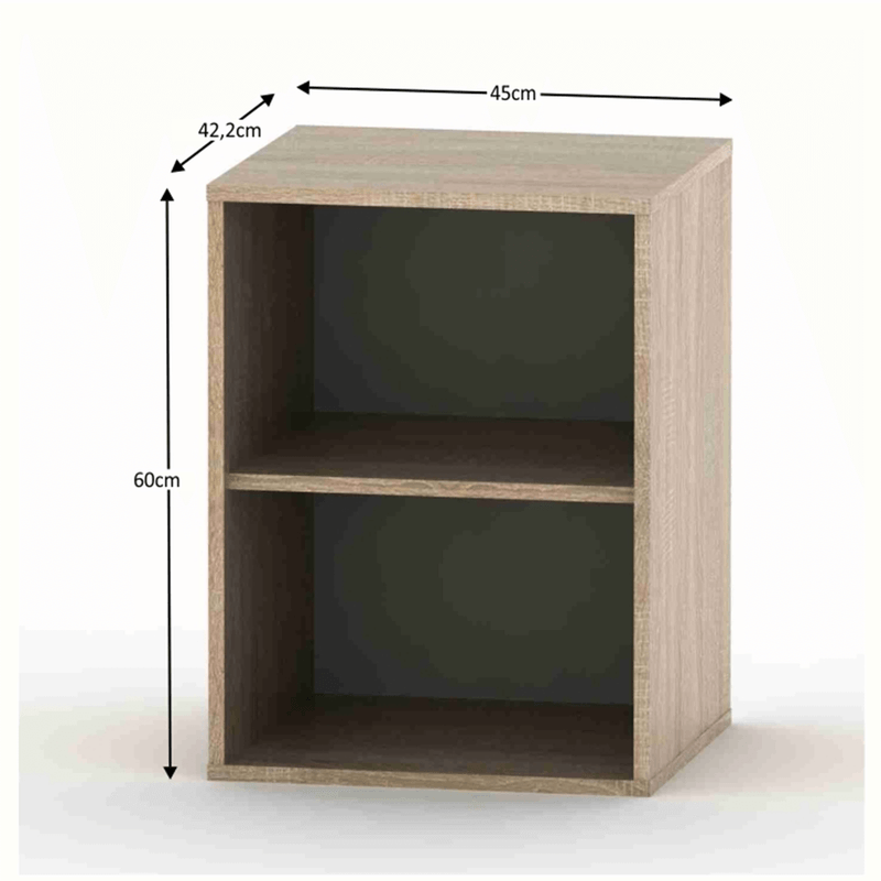 Casa si Gradina - Mobilier - Biblioteci si rafturi - Etajere - Extensie pentru etajera, stejar sonoma, BETTY 4 BE04-012-00 - Infinity.ro