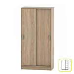 Casa si Gradina - Mobilier - Dulapuri si sifoniere - Dulapuri - Dulap, stejar sonoma, BETTY 4  BE04-003-00 - Infinity.ro