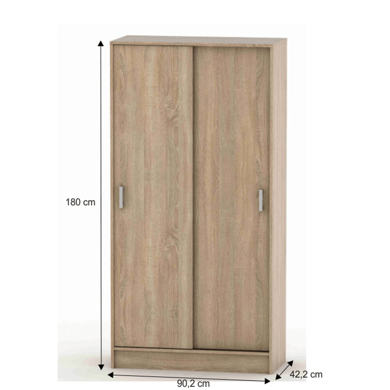 Casa si Gradina - Mobilier - Dulapuri si sifoniere - Dulapuri - Dulap, stejar sonoma, BETTY 4  BE04-003-00 - Infinity.ro