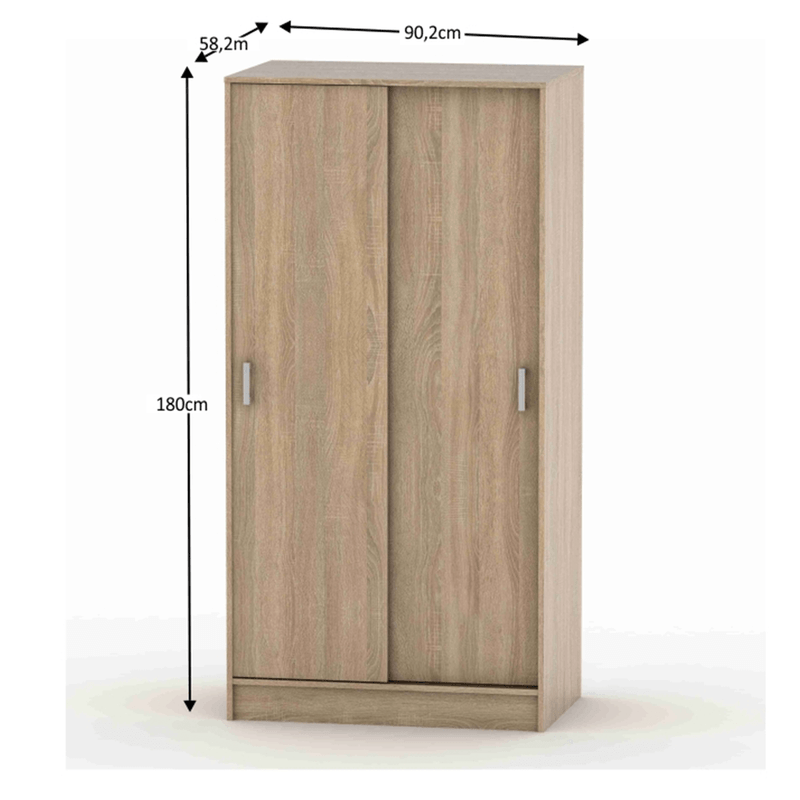 Casa si Gradina - Mobilier - Dulapuri si sifoniere - Dulapuri - Dulap, stejar sonoma, BETTY 4  BE04-001-00 - Infinity.ro