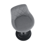 Casa si Gradina - Mobilier - Scaune si fotolii - Scaune - Scaun bar, material textil gri/negru, TERKAN - Infinity.ro